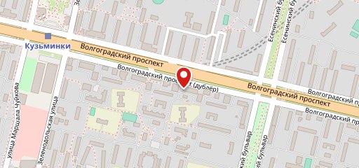 Сочная шаурма в Кузьминках на карте