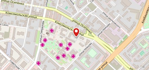 SOHO на карте