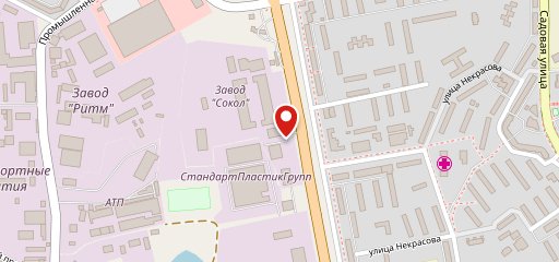 Сокол на карте