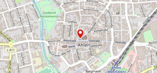 Stadtcafe Ahlen на карте