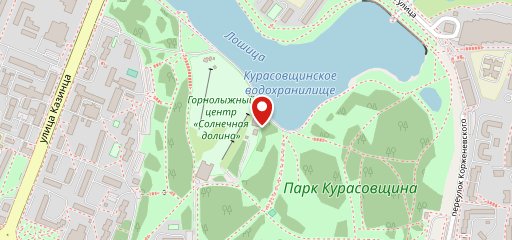Солнечная долина на карте