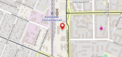 Солнечное на карте