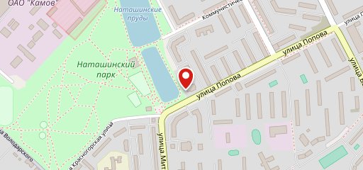 Солнечный Берег на карте