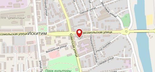 Солнечный день на карте