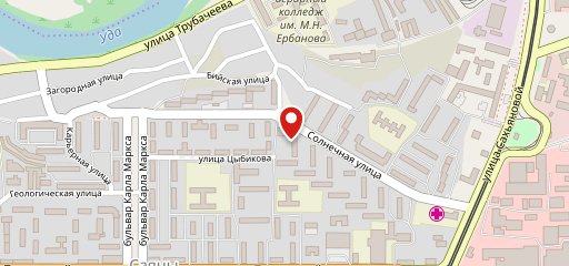 Солнце на карте