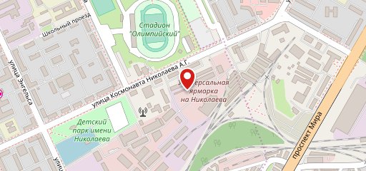 Солнышко на карте
