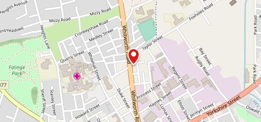 Solomons Kebab House Rochdale на карте