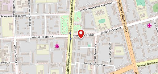 Солянка, Столовая на карте