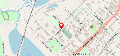 Сортавала на карте