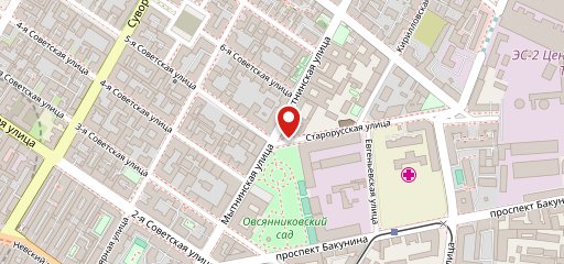 Социальная столовая на карте