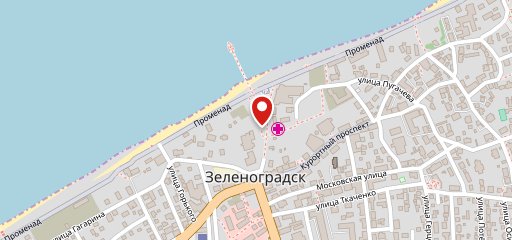 Сосиска на карте