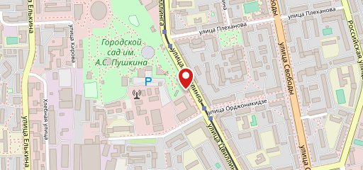 Сосисочная на карте