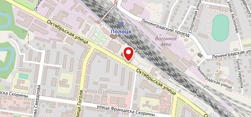 Сосисочная Закусочная Полоцк-Торг на карте