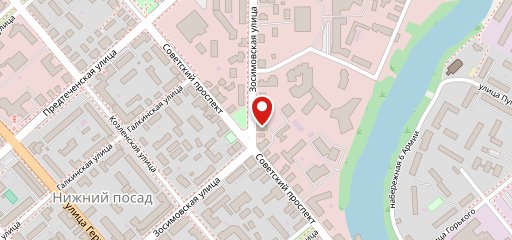 Беседка. Свободное пространство на карте