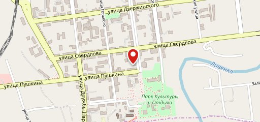 Сосна на карте