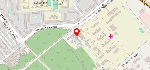 Сосновый бор на карте