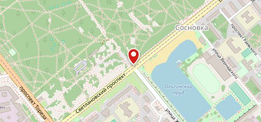 Сосновый рай на карте
