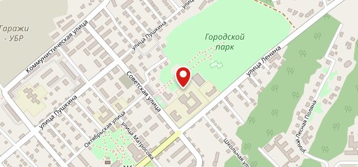 Сосновый бор на карте