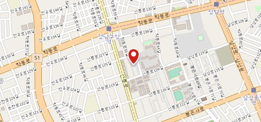 수퍼 강남구청점 SOUPER на карте