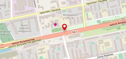 Южный дворик на карте