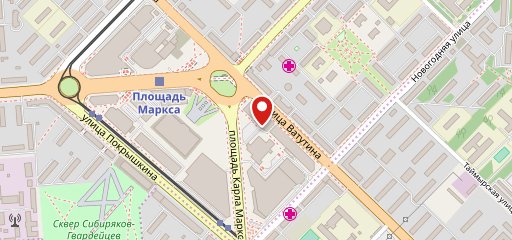 Сова бьен на карте