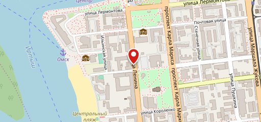 СОВА, ночное кафе на карте