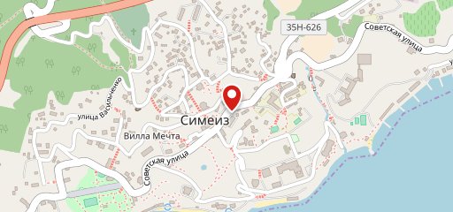 Сова на карте