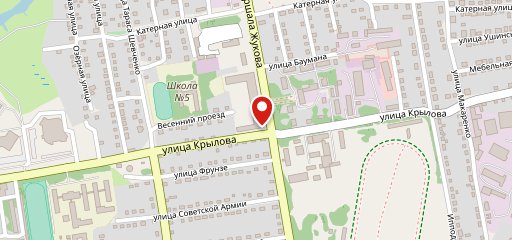 Советская пельменная на карте