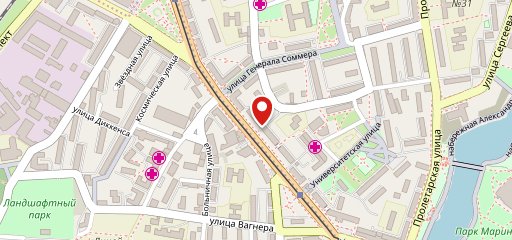Советская столовая на карте
