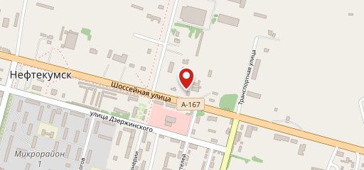 Советская столовся на карте