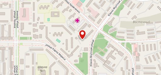 Советский на карте