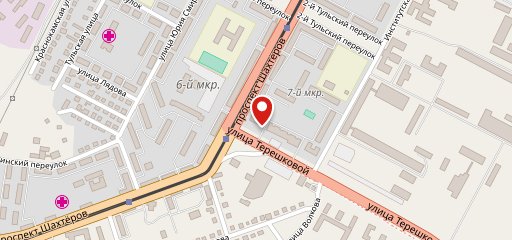 Столовая на карте