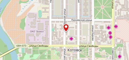 Союз, Кафе на карте