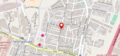 SPACE BAR Rome на карте