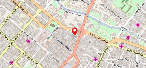 Space City letnee kafe на карте