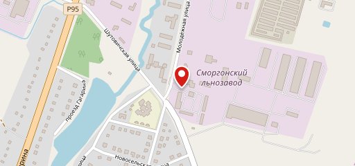 Спадар на карте