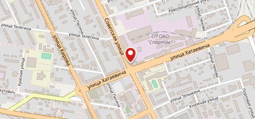 Беларуская Хата на карте
