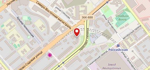 Спартак на карте