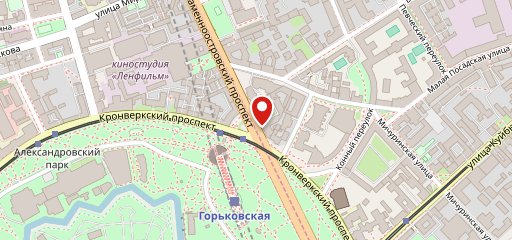 SПБ - Сеть пивных баров на карте