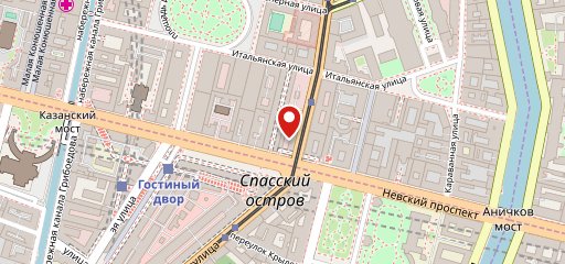 SПБ - Сеть пивных баров на карте