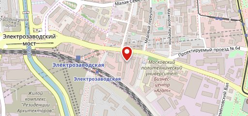 SПБ на карте