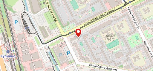 SПБ на карте