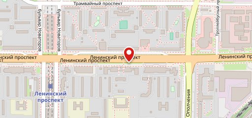 SПБ на карте