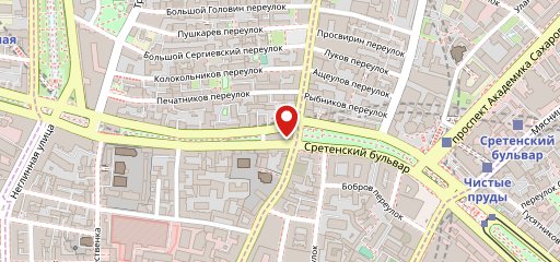"Спецбуфет № 1 на карте