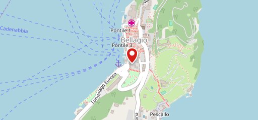 Bellagio Bar Pizzeria Splendide на карте