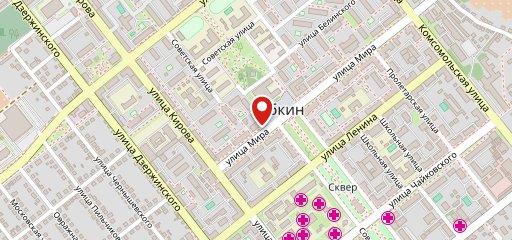 Спорт-бар Центральный на карте