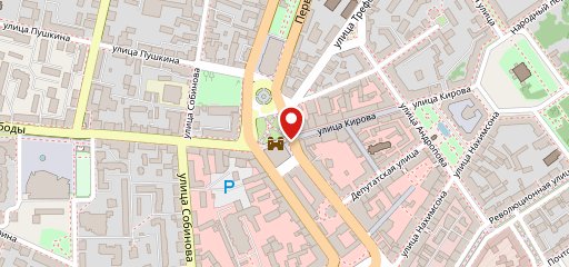 Спорт-бар на Первомайская на карте
