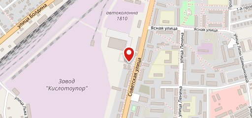 Спорт-бар на Советская на карте