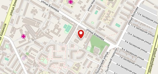 Спорт-Бар на ул. Блюхера, 22А на карте