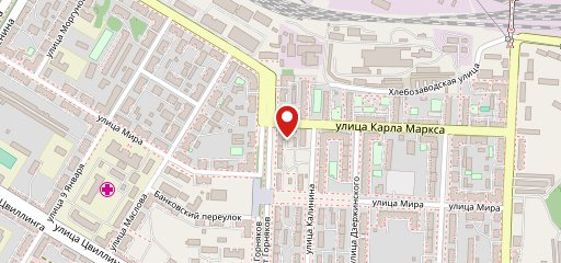 Кафе-бар на Горняков на карте